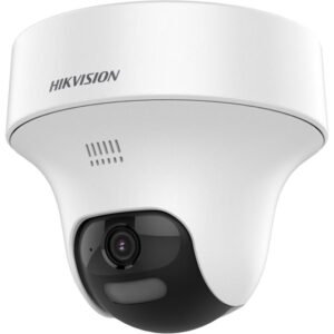Hikvision (DS-2CE70K0T-PTLTS) 3K Smart Hybrid Light Fixed PT Turret Camera with Two-Way Audio