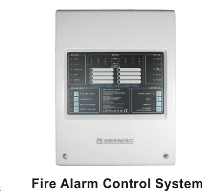 Numens (4001-03) – Best Non-Addressable 8-Zone Fire Alarm Control & Indicating Panel (EN Approved)