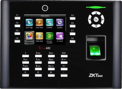 ZKTeco (iClock680) (ID) – Fingerprint & ID Card Time Attendance and Access Control Terminal