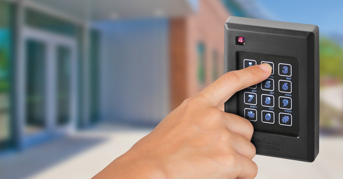ZKTeco (KR502H) HID Proximity Card Reader with Keypad & Wiegand Output (IP67)