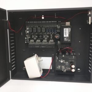 ZKTeco (C3-400 Package B) IP-Based 4-Door Access Control Panel | Controller Kit with Metal Enclosure & Power Supply