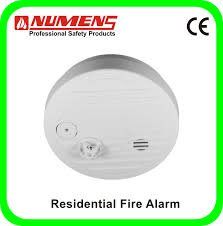 Numens (202-002) – Best Smoke & Heat Alarm with 9V Carbon-Zinc Battery, Wired Interconnect & Built-in Sounder