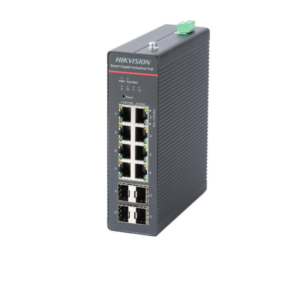 Hikvision (DS-3T1512HP-SI-8P4F) (O-STD) Smart Managed Industrial Gigabit PoE Switch