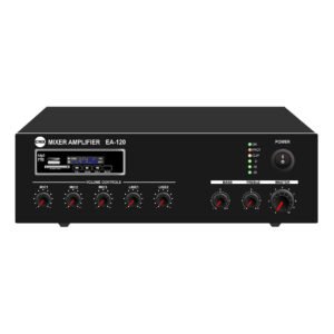 CMX (EA-120A) – Best 120W Public Address Mixer Amplifier for Professional 100V PA Systems
