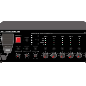 CMX (EVAC-240) – Best 6 Zone Voice Evacuation Amplifier for EN54 Emergency PA Systems