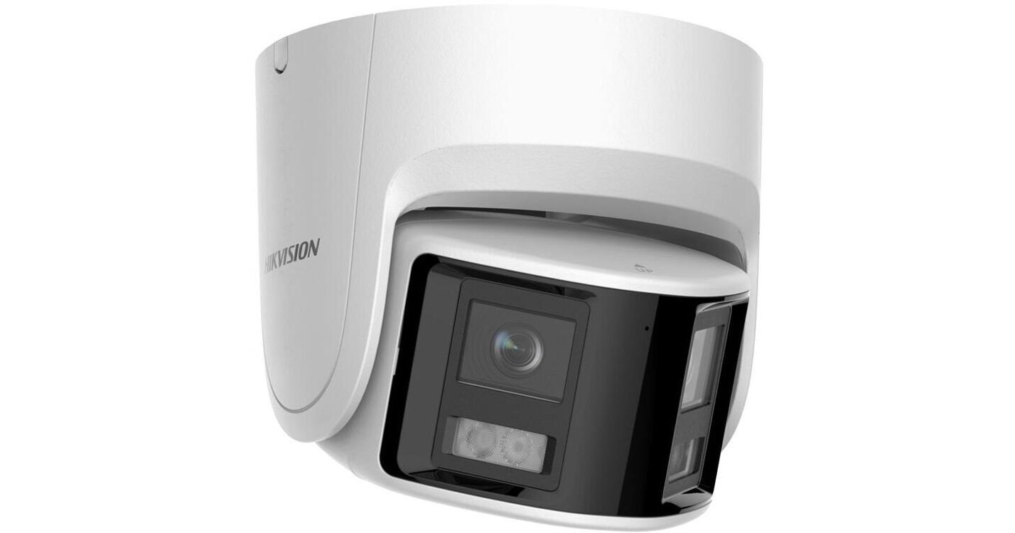 Hikvision (DS-2CD2346G2P-ISU/SL) 4MP Panoramic AcuSense Fixed Turret Network Camera - Image 2