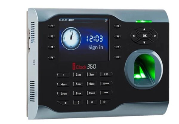 ZKTeco (iClock360) – Fingerprint Time Attendance Terminal with TCP/IP & USB Communication
