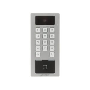Hikvision (DS-K1T502DBFWX-C) Pro Series Video Access Control Terminal with Fingerprint, MIFARE & DESFire Card Reader, Wi-Fi, and Bluetooth