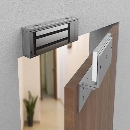 ZKTeco (AL-280) (LED) Electromagnetic Door Lock | 270kg Holding Force Magnetic Lock for Single Doors - Image 3
