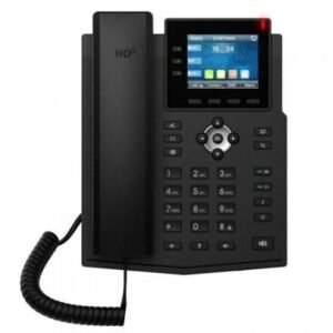 Hikvision (DS-KP8000-WHE1) 2.8-inch Color Wi-Fi SIP Desk Phone with HD Audio and PoE