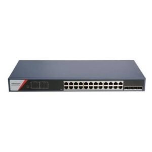 Hikvision (DS-3E1528P-SI-24P4F) 24-Port Gigabit Smart PoE Switch with 4 Gigabit SFP Uplink Ports