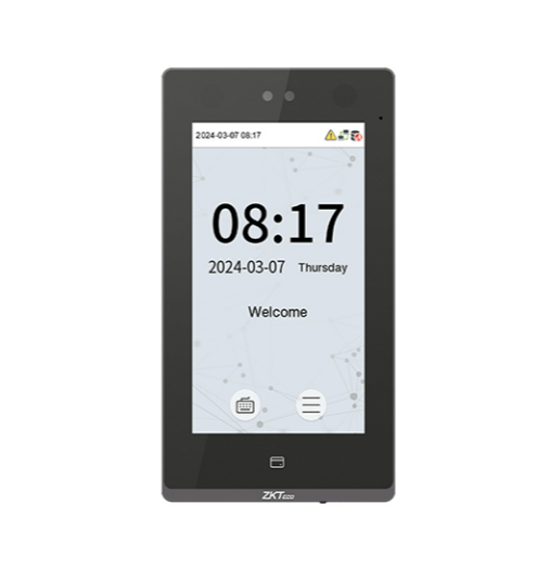 ZKTeco (SenseFace 7A) – SIP-Ready Multi-Biometric Face Recognition, Fingerprint & RFID Access Control Terminal - Image 2