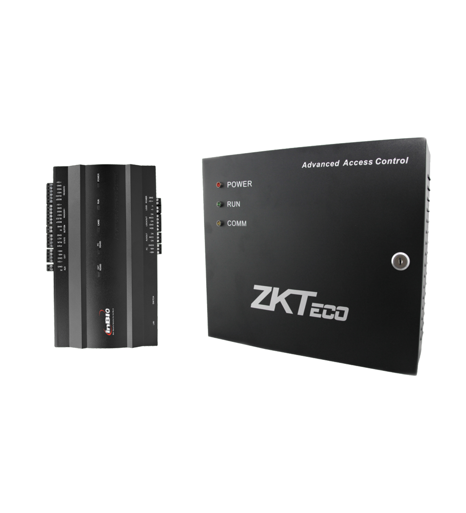 ZKTeco (inBio260 Optional 20,000 FP) 2-Door IP-Based Biometric Access Control Panel