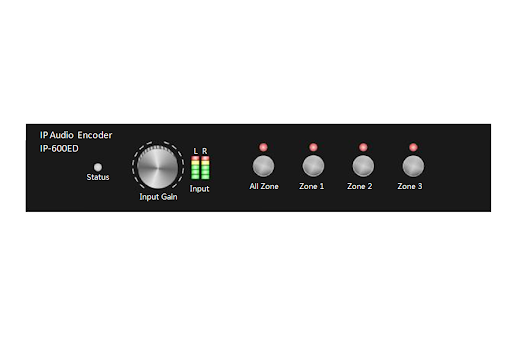 CMX (IP-600ED) – Best IP Audio Encoder with 3 Program Zone Outputs & Network Audio Transmission