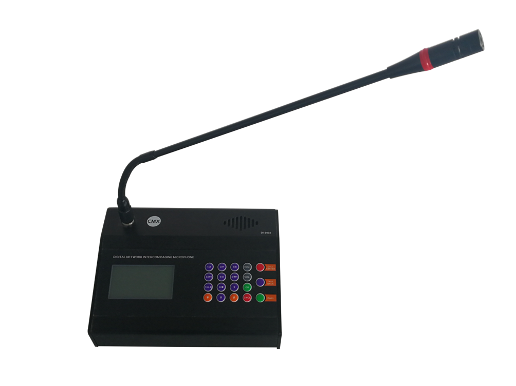 CMX (IP-600RM) – Best IP Network Remote Paging Microphone with 120 Zone Capacity & LAN Connectivity