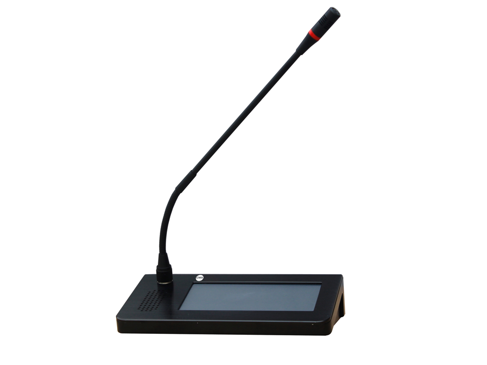 CMX (IP-600TM) – Best IP Network Touch Screen Paging Microphone with 120 Zone Control & LAN Network Support