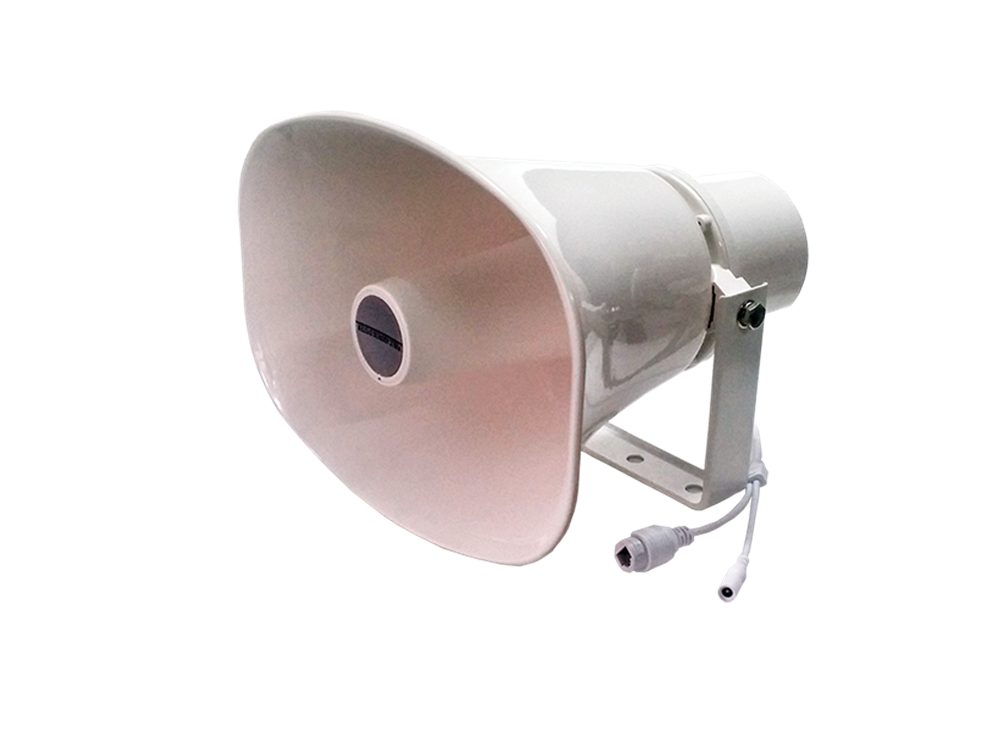 CMX (IP-603POE 30W) – Best IP PoE Horn Speaker with Built-in Amplifier & Network Audio System Support