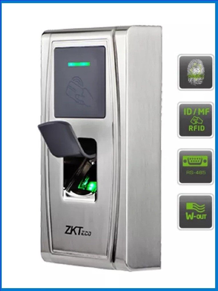 ZKTeco (MA300-MF) Outdoor Fingerprint & MIFARE Access Control Terminal | IP65 Biometric Door Access Device - Image 2