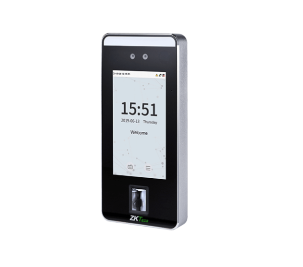ZKTeco (SpeedFace-V5L/ADMS) – Visible Light Face & Fingerprint Time Attendance and Access Control Terminal