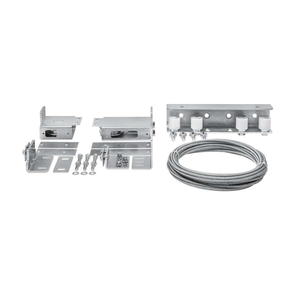 Hi Motion (280.B11) – Galvanized Basic Kit for Bottom Mounting Gate Accessories with Durable Installation Support - Image 3