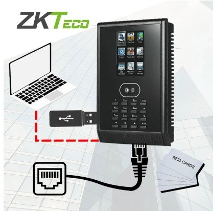 ZKTeco (KF160) (ID) with ADMS Face Recognition Time Attendance & Access Control Terminal | Face, ID Card & Cloud Attendance