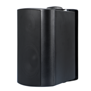 CMX (WSK-640CS) – Best 6.5" 2-Way Wall Mount Speaker (40W/20W/10W, 8 Ohm & 100V, ABS, Black) for Public Address & Background Music