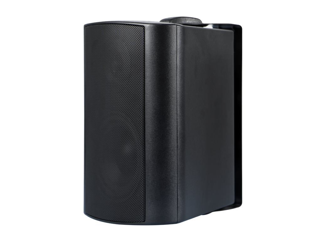 CMX (WSK-640CS) – Best 6.5" 2-Way Wall Mount Speaker (40W/20W/10W, 8 Ohm & 100V, ABS, Black) for Public Address & Background Music