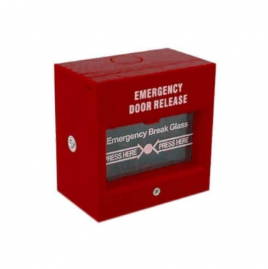 ZKTeco (ABK-900A Red) – Best Emergency Break Glass Exit Button for Reliable Access Control & Security Systems - Image 3
