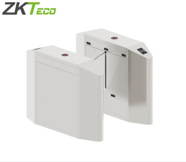 ZKTeco (FBL4011/MF) Single Lane Flap Barrier Turnstile with MIFARE RFID Reader & Controller