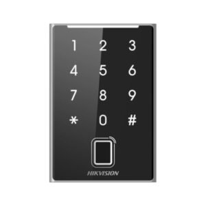 Hikvision (DS-K1109EKFB) Card Reader Access Control with Fingerprint Scanner & Keypad