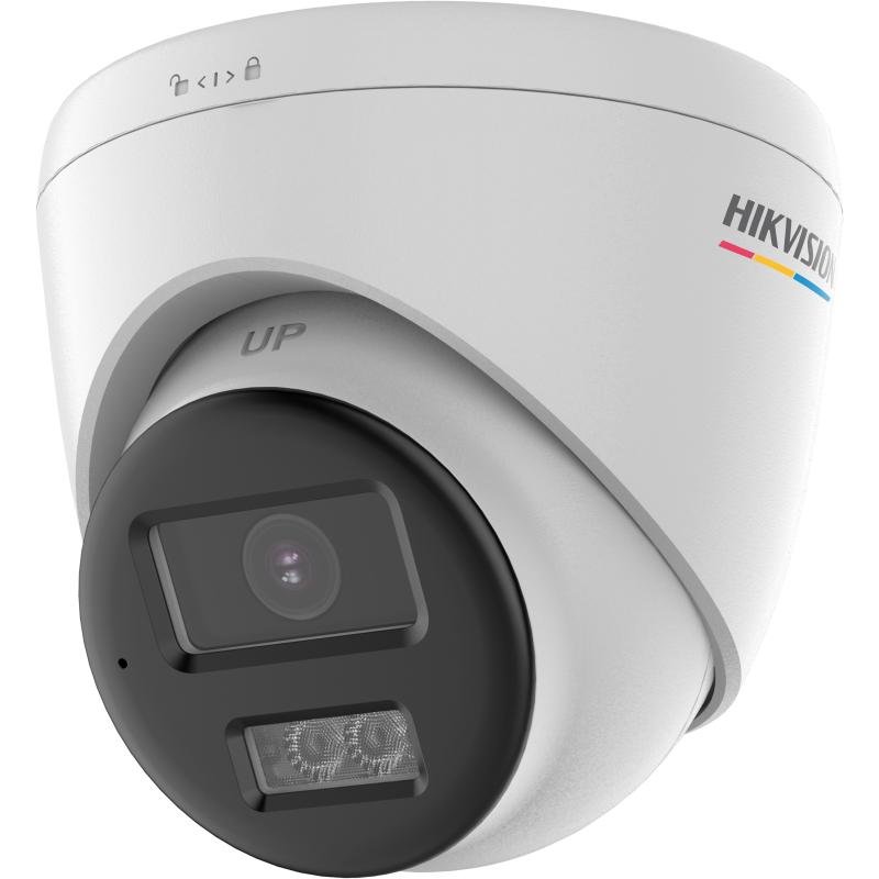 Hikvision (DS-2CD1327G2-LUF) (2.8mm) 2MP ColorVu Fixed Turret Network Camera with Built-in Microphone