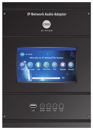 CMX (DI-9729) – IP Network Wall Mount Amplifier, 2×30W 8Ω - Image 3