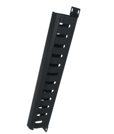 OCS (19" Rack Mount Cable Manager, 1U Metal) – 1U Horizontal Rack Mount Cable Management Panel for Network Cables - Image 3
