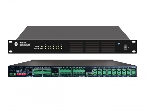 CMX (ACS-800) – Best 8 Channel Speaker Line Supervision & Amplifier Changeover System with EN54-16 Certification - Image 2