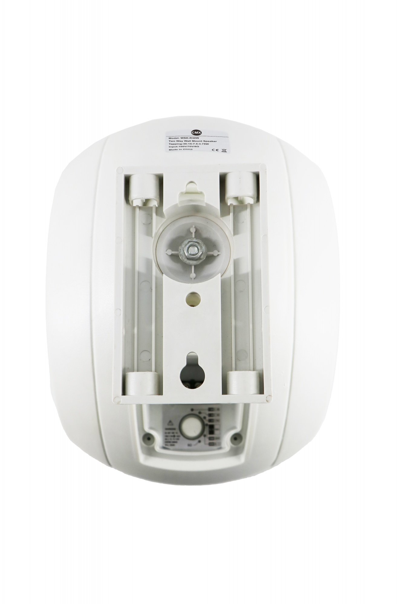 CMX (WSK-R30W) – Best 5.25" 2-Way Wall Mount Speaker with 30W/15W/7.5W/3.75W Power Taps, 100V/70V & 8Ω - Image 2