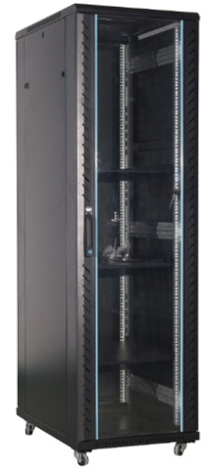 OCS (27U Data Cabinet 600 × 600mm) – Best 27U Server Rack Cabinet with 4 Fans, 2 Shelves & Plastic PDU - Image 2