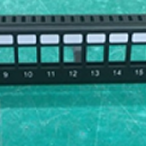 OCS (24-Port CAT6 Patch Panel Unloaded) – 24-Port Modular Patch Panel for CAT6 Structured Cabling