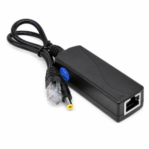 Wi-Tek (WI-POE51S-48V) Gigabit PoE Splitter with 12V DC Output (IEEE 802.3af/at)