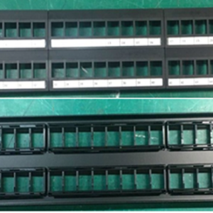 OCS (48-Port CAT6 Patch Panel Unloaded) – 48-Port Rack-Mount Patch Panel for CAT6 Structured Cabling