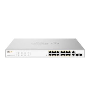 Wi-Tek (WI-PCES320GFH) 20-Port Cloud Easy Smart Gigabit PoE+ Switch