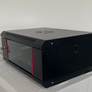 OCS (6U 600x600 Server Data Cabinet) – Best Wall-Mounted Server Data Cabinet with Glass Front Door, Shelf, Fan & 8-Way PDU
