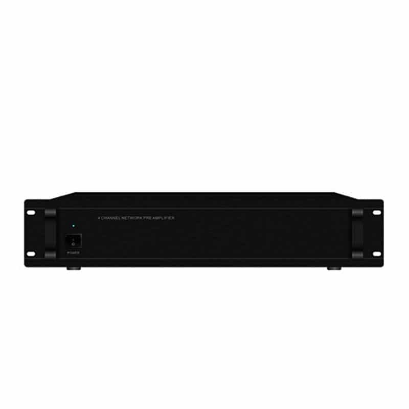 CMX (IP-604NA) – 4 Channel IP Network Audio Decoder with Streaming & 19" Rack Mount Design
