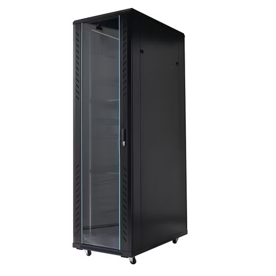 OCS (27U Data Cabinet 600 × 600mm) – Best 27U Server Rack Cabinet with 4 Fans, 2 Shelves & Plastic PDU - Image 3