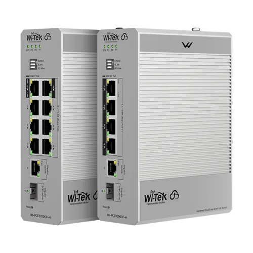 Wi-Tek (WI-PCES306GF-H) Hardened 6-Port Gigabit Cloud Easy Smart PoE Switch - Image 2