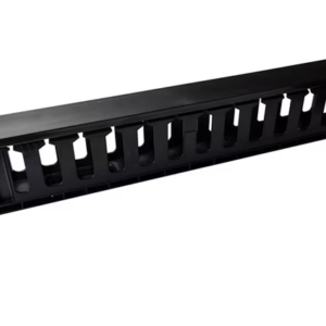 OCS (19" Rack Mount Cable Manager, 2U Metal) – 2U Horizontal Rack Mount Cable Management Panel for Network Cables