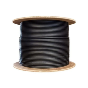 OCS (CAT6 SFTP Pure Copper with Messenger) – Shielded CAT6 Network Cable with Messenger Wire for Outdoor Installation