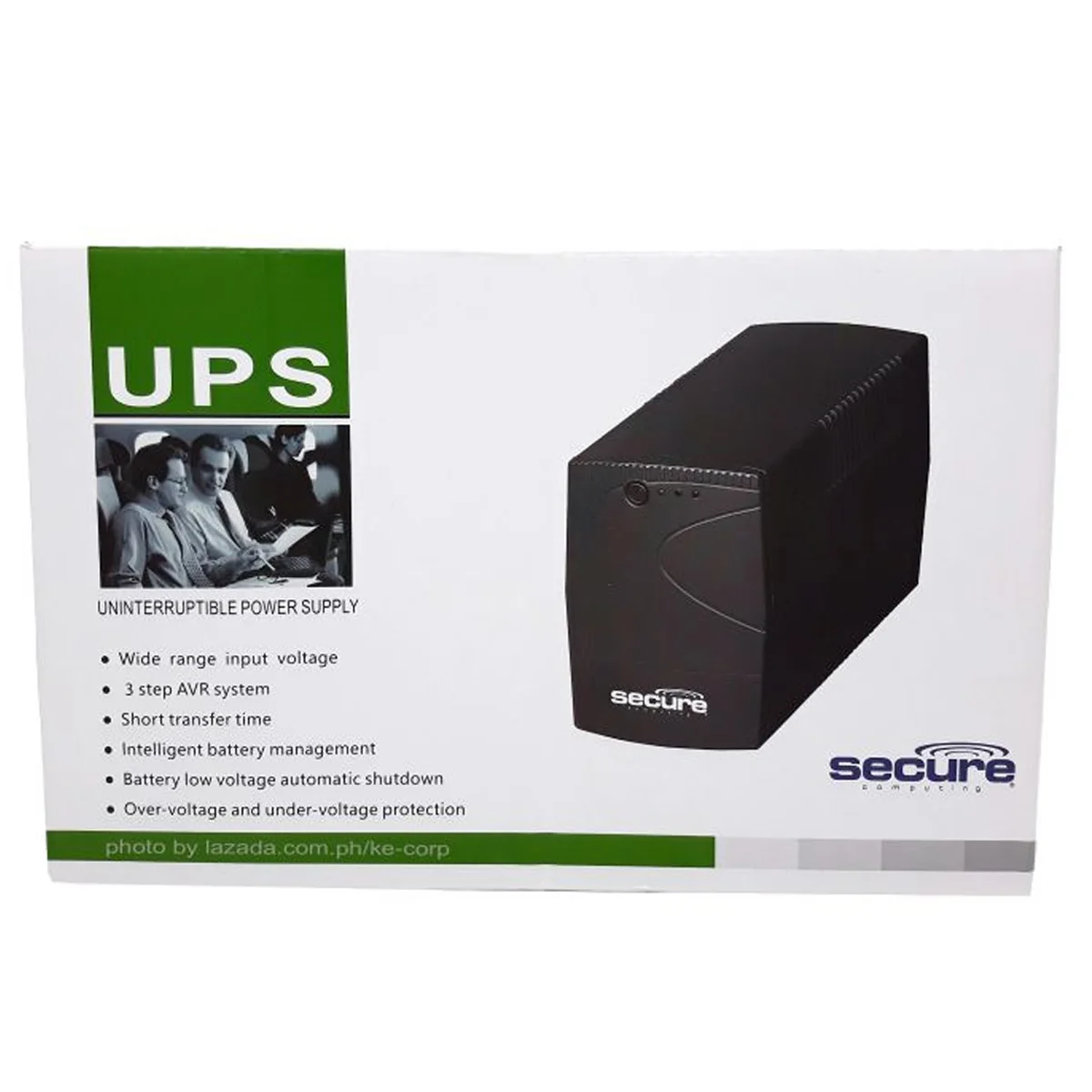 OCS (1500VA UPS – Secure Brand) – 1500VA/1050W Line Interactive Uninterruptible Power Supply with AVR & Power Protection - Image 3