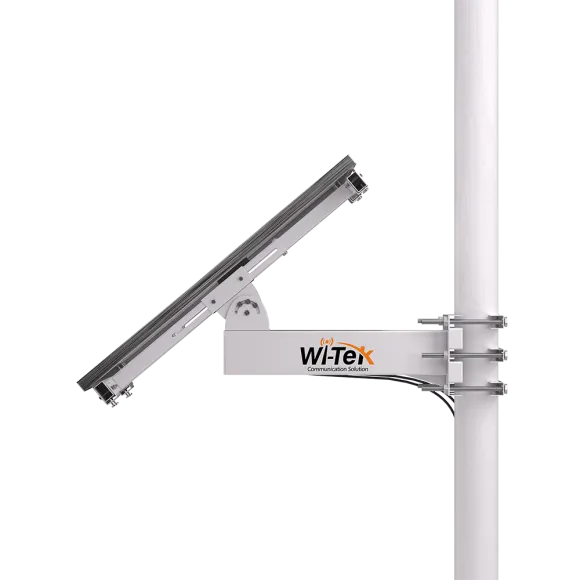 Wi-Tek (WI-BRKP133) Adjustable Solar Panel Mounting Bracket for Pole Installation - Image 4