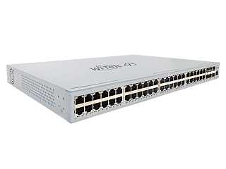 Wi-Tek (WI-PCMS554F-L3) V2 48-Port Gigabit PoE+ L3 Managed Switch with 6× 10G SFP+