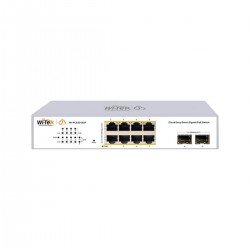 Wi-Tek (WI-PCES310GF V2) 10-Port Gigabit Cloud Easy Smart PoE+ Switch with 2× SFP